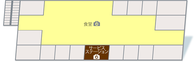 4.5.6階のフロアマップ